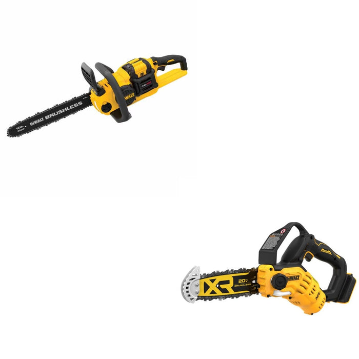 DeWalt DCCS670X1 Chainsaw Kit W/ FREE DCCS623B Pruning Chainsaw