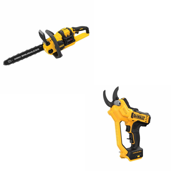 DeWalt DCCS670X1 Chainsaw Kit W/ FREE DCPR320B Cordless Pruner