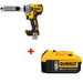 DeWalt DCE151B 20V MAX Cable Stripper, Bare w/ FREE DCB205 20V Battery Pack
