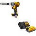DeWalt DCE151B 20V MAX Cable Stripper, Bare W/ FREE DCBP034C 20V MAX Starter Kit