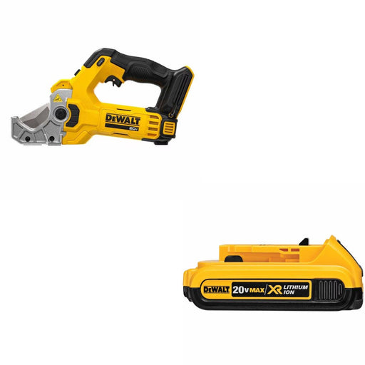 DeWalt DCE180B Plastic Tubing Cutter Kit W/ FREE DCB203 Battery