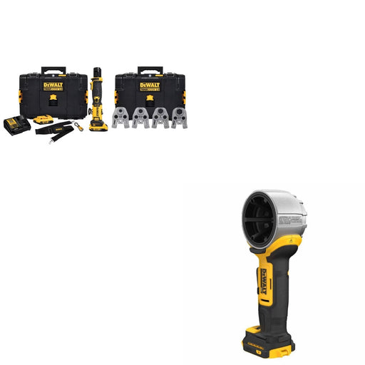 DeWalt DCE210D2K Press Tool Kit W/ FREE DCE710B Deburring Tool