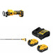 DeWalt DCE555B Drywall Cut-Out Tool Kit W/ DCE531B Concrete Vibrator and FREE DCB205-2C Battery Kit