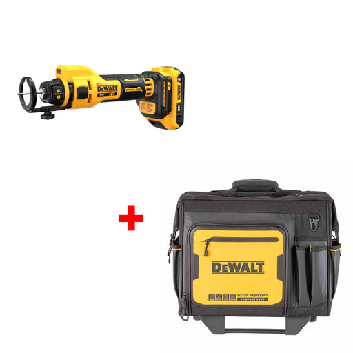 DeWalt DCE555D2 20V MAX* Cut-Out Tool Kit W/ FREE DWST560107 18 In. Tool Bag