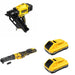 DeWalt DCN930B 20V MAX XR 30-Degree Framing Nailer W/ DCF510B Sealed Head Ratchet and DCB2104-2