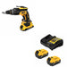 DeWalt DCF630D2 20V MAX XR Drywall Screwgun Kit W/ DCB205-2C 5.0Ah Starter Kit