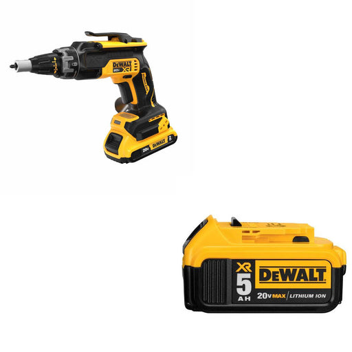 DeWalt DCF630D2 20V MAX XR Screwgun Kit W/ FREE DCB205 20V MAX Battery Pack