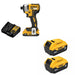 DeWalt DCF787D1 20V MAX 1/4 in. Impact Driver Kit W/ DCB205-2 5.0Ah Battery 2-Pack