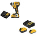 DeWalt DCB245-2C 20V MAX 4.0Ah and 5.0Ah Battery Starter Kit W/ DCF787D1 Impact Driver Kit