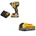 DeWalt DCF787D1 20V MAX 1/4 in. Impact Driver Kit W/ DCBP320 POWERSTACK 3.5Ah Battery