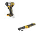DeWalt DCF510B 20V MAX XR Sealed Head Ratchet W/ DCF845B 3-Speed Impact Driver