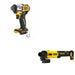 DeWalt DCG407B 20V MAX 4-1/2 in. Slide-Switch Grinder W/ DCF845B 3-Speed Impact Driver