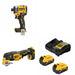 DeWalt DCF860B 20V Max Impact Driver Kit W/ DCS356B Multi-Tool and FREE DCB205-2C Battery Kit
