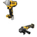 DeWalt DCF891B 20V MAX XR 1/2 in. Mid-Range Impact Wrench W/ DCG410B Angle Grinder