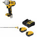 DeWalt DCF892B 20V MAX Impact Wrench Kit W/ DCE531B Pencil Vibrator and FREE DCB205-2C Battery Kit