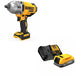 DeWalt DCF900B 20V MAX XR Impact Wrench W/ FREE DCBP034C 20V MAX Starter Kit