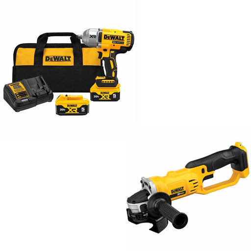 DeWalt DCF900P2 20V MAX Impact Wrench Kit W/ FREE DCG412B 20V MAX Cut-Off Tool