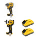DeWalt DCB2104-2 POWERPACK 4Ah 2-Pack W/ DCF860B Impact Driver and DCF911B Impact Wrench