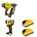 DeWalt DCN920B 20V MAX XR 21-Degree Framing Nailer W/ DCB2104-2 and DCF911B Impact Wrench