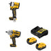 DeWalt DCF923B 20V MAX Impact Wrench Kit W/ DCF964B High Torque Wrench and FREE DCB205-2C Battery Kit