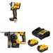DeWalt DCF923B Impact Wrench Kit W/ DCH273B Rotary Hammer and FREE DCB205-2C Battery Kit