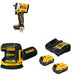 DeWalt DCF923B 20V MAX Impact Wrench Kit W/ DCW210B Sander and FREE DCB205 Battery Kit