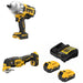 DeWalt DCF961B 20V MAX Impact Wrench Kit W/ DCS356B Multi-Tool and FREE DCB205 Battery Kit