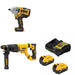 DeWalt DCF964B Impact Wrench Kit W/ DCH263B Rotary Hammer and FREE DCB205-2C Battery Kit