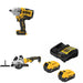 DeWalt DCF964B 20V MAX Impact Wrench Kit W/ DCS571B Circular Saw and FREE DCB205-2C Battery Kit