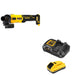 DeWalt DCB2104C 20V MAX XR POWERPACK 4Ah Battery Kit W/ DCG407B Slide-Switch Grinder