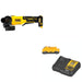DeWalt DCG408B 20V MAX 4-1/2 in. Paddle-Switch Grinder W/ DCB230C 3.0Ah Starter Kit