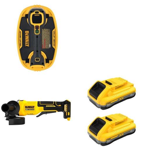 DeWalt DCB2104-2 20V MAX XR POWERPACK 4Ah Battery 2-Pack W/ DCE592B Vacuum Lifter and DCG408B