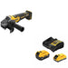 DeWalt DCG410B Angle Grinder Kit W/ FREE DCB245-2C 20V MAX Starter Kit
