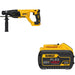 DeWalt DCB609 FLEXVOLT 20V/60V MAX 9.0Ah Battery W/ DCH133B D-Handle Rotary Hammer