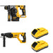 DeWalt DCH273B SDS-Plus Rotary Hammer W/ DCB2104-2 and DCH133B D-Handle Rotary Hammer