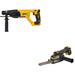 DeWalt DCM200B 20V MAX XR Bandfile Sander W/ DCH133B D-Handle Rotary Hammer