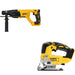 DeWalt DCH133B 20V MAX XR 1 in. D-Handle Rotary Hammer W/ DCS334B Jig Saw