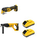 DeWalt DCB2104-2 POWERPACK 4Ah 2-Pack W/ DCH133B D-Handle Rotary Hammer and DCS356B