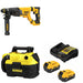 DeWalt DCH263B Rotary Hammer Kit W/ DCV580H Vacuum and FREE DCB205-2C Battery Kit