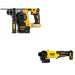 DeWalt DCH273B 20V MAX 1 in. SDS-Plus Rotary Hammer W/ DCG408B Paddle-Switch Grinder