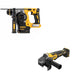 DeWalt DCG410B 20V MAX XR 4-1/2 in. Angle Grinder W/ DCH273B SDS-Plus Rotary Hammer