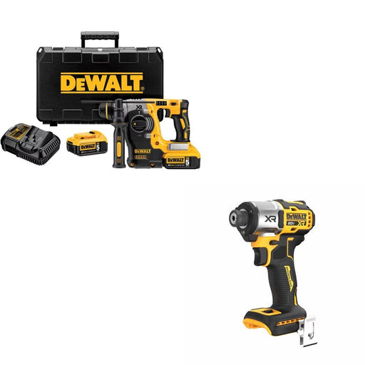 DeWalt DCH273P2 Rotary Hammer Kit W/ FREE DCF845B Impact Driver