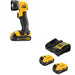 DeWalt DCB205-2C 20V MAX 5.0Ah Battery Starter Kit W/ DCL040 LED Flashlight