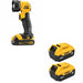 DeWalt DCB205-2 20V MAX 5.0Ah Battery 2-Pack W/ DCL040 LED Flashlight