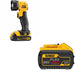 DeWalt DCB609 FLEXVOLT 20V/60V MAX 9.0Ah Battery W/ DCL040 LED Flashlight