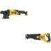 DeWalt DCS389B 60V MAX Reciprocating Saw W/ DCM848B Random Orbit Polisher