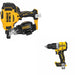 DeWalt DCN45RNB 20V MAX 15-Degree Roofing Nailer W/ DCD806B Hammer Drill