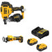 DeWalt DCN45RNB Roofing Nailer Kit W/ DCE555B Drywall Tool and FREE DCB205 Battery Kit
