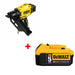 DeWalt DCN930B 20V MAX XR 30° Nailer, Bare W/ FREE DCB205 20V MAX Battery Pack