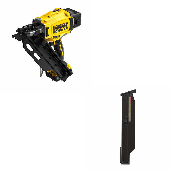 DeWalt DCN930P1 20V MAX XR 30° Nailer Kit W/ FREE DZN920 21° Extended Magazine